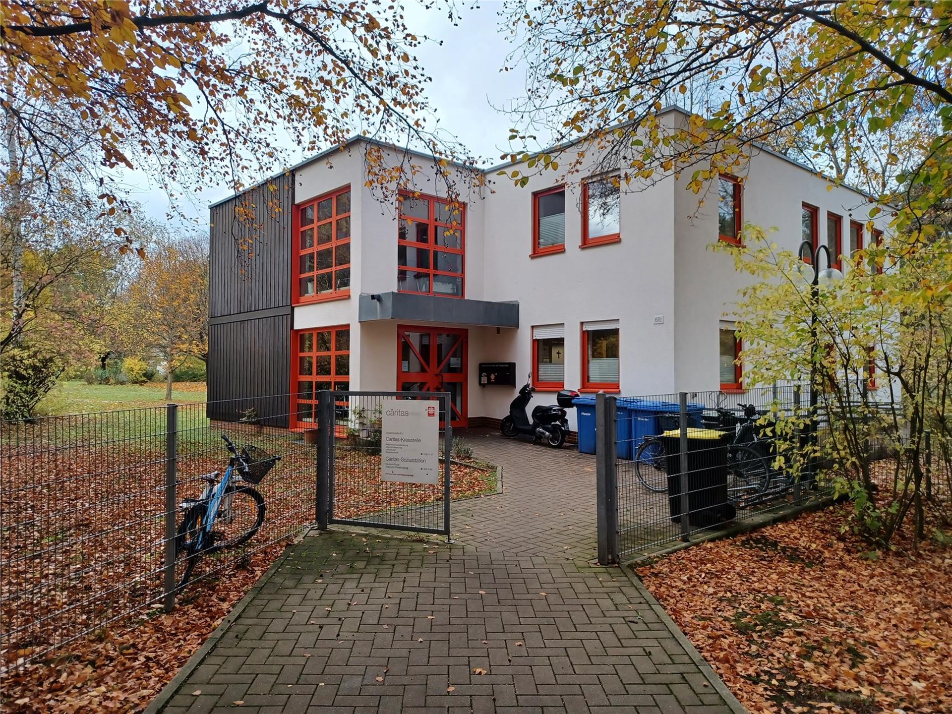 Außenansicht der Caritas-Kreisstelle Nürnberg-Süd